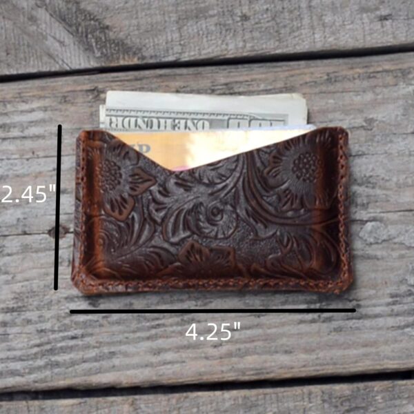 Leather Business Card Holder - Image 3