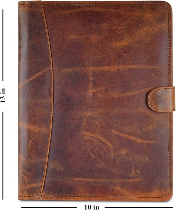 Leather Legal Padfolio - Image 3